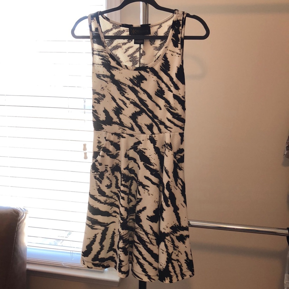 Kardashian Kollection fit and flare dress